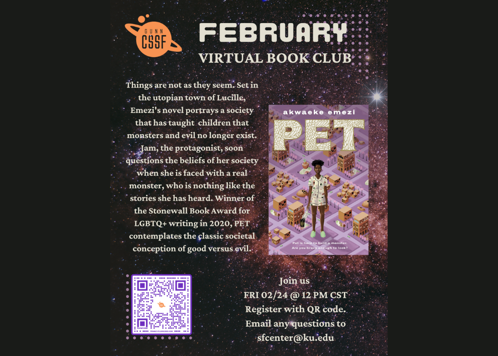 February 2023 Book Club Flyer